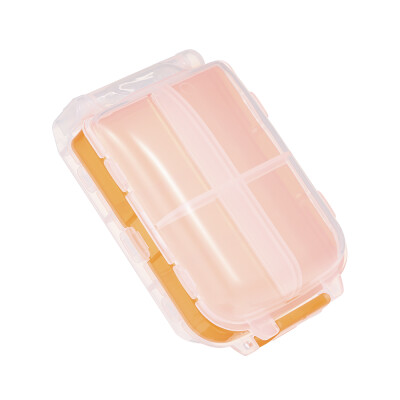 

Portable Pill Organizer Box With Splitter for Children Parents Plastic Medicine Vitamin Travel Medication Reminder Daily