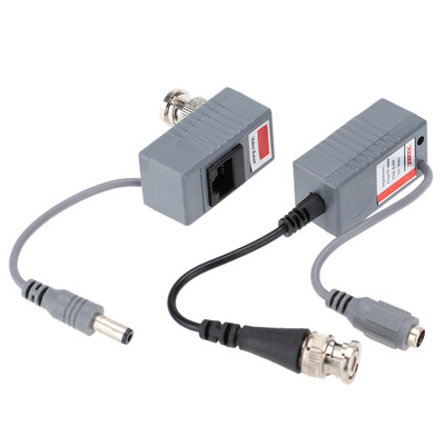 

CCTV Camera Video Balun Transceiver BNC UTP RJ45 Video&Power over CAT55E6 Cable