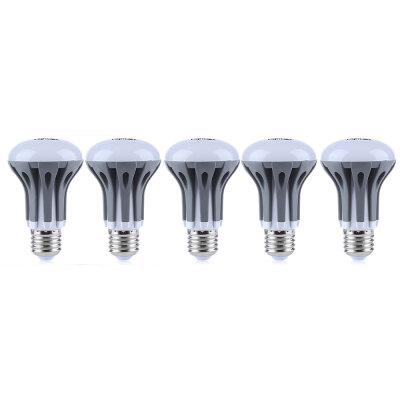 

Lightme 5Pcs E27 220-240V R63 5W LED Bulb SMD 2835 Spot Globe Lamps Energy Efficient Lighting