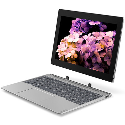 

Lenovo Denovo D330 two-in-one tablet computer portable laptop Pentium quad-core N50004G128Ginclude keyboard gray