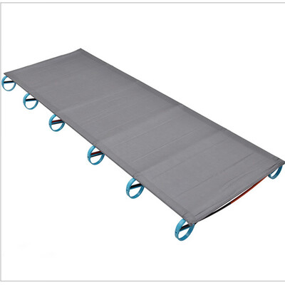 

Camping Mat Ultralight Sturdy Comfortable Portable Single Folding Camp Bed Cot Sleeping Outdoor With Aluminium Frame