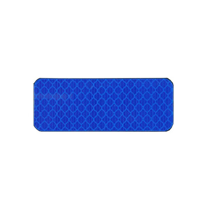 

10Pcs 3X8cm Reflective Warning Strip Tape Car Bumper Reflective Strips Secure Reflector Stickers Decals Car Styling