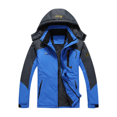 

Large Size Mens Male Mountain Waterproof Ski Jacket Windproof Rain Winter Inner Fleece Waterproof Jacket Outdoor Sport Warm Brand