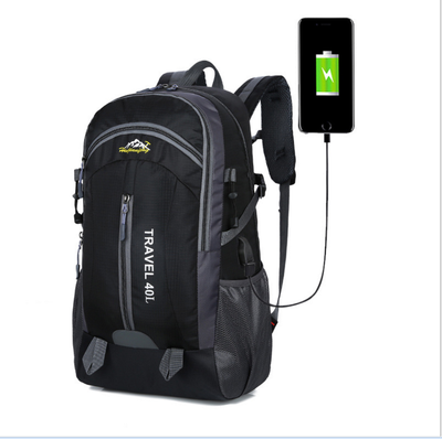 

40L Waterproof Climbing Hiking Backpack Rain Cover Bag 40L Camping Mountaineering Backpack Sport Outdoor Bike Bag