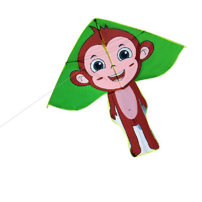 

Colorful Cartoon Monkey Kite Outdoor Sport Single Line Flying Kite with 30m Flying Line for Kids Adults