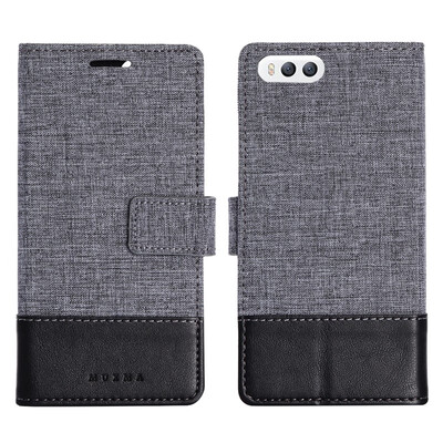 

Goowiiz Phone Case For Xiaomi Mi 66XA2Max 3 Fashion Canvas Leather Wallet Full package flip Holder Stand