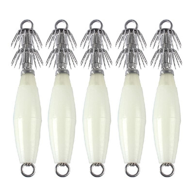 

Luminous Lifelike Squid Hooks Fishing Jig Lures Artificial Hard Baits