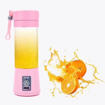 

Portable Multi-functional Juicer Cup USB Rechargeable Juice Blender Mini Fruit Mixer Squeezer with 2 Sharp Blades