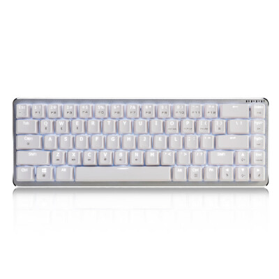 

New Ajazz Zinic 68 Keys Mechanical Keyboard All Metal Body Switches Black Blue Brown Red Axis Dual-mode BT Version With Whit