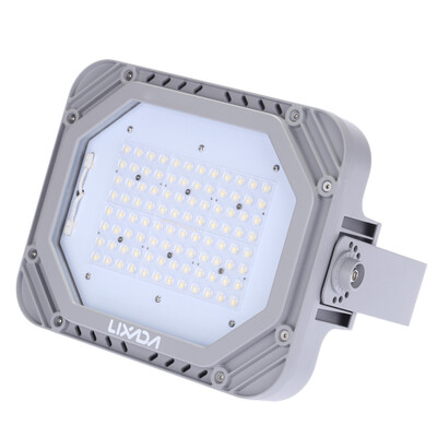 

LIXADA UL Certification 100-277V 80W 9200LM High Bright IP66 Water Resistant White LED Flood Light Spotlight Security Lamp for Gar