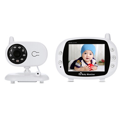 

35 inch 24GHz Wireless TFT LCD Video Baby Monitor with Night Vision