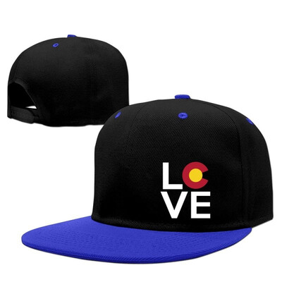 

Cute Colorado Love Two-Toned Hip-Hop Snapback Hats