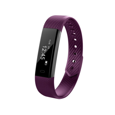 

ID115 Smart Fitness Tracker Heart Rate Monitoring Bracelet for iPhone Android