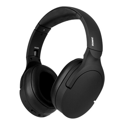 

Somic SOMIC SC2000 headset Bluetooth headset wireless active noise reduction headphones foldable portable headset black