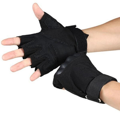 

Pair of gloves tactical motorcycle fingerless outdoor half finger gloves unisex