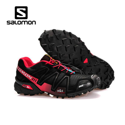 

2018 New Salomon Speed Cross 3 CS III Outdoor Male Camo Red Black Sports Shoes mens Speed Crosspeed 3 running shoes eur 40-46
