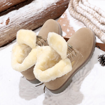 

Mens Winter cotton shoes Warm snow boots Martin boots