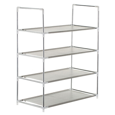 

6-Tier Shoe Rack Shoe Tower Shelf Storage Organizer Cabinet Stackable Shelves Holds 18 Pairs of Shoes Multicolor