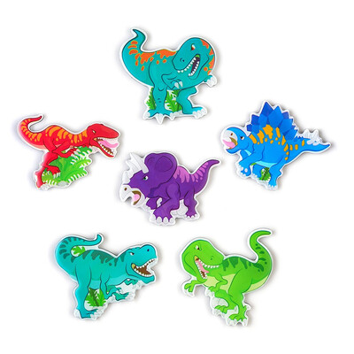 

Morcart Refrigerator Magnets Cartoon Cute Dinosaur Magnets6pcs3D Pattern Suitable For Kitchen Kids Toys Student Locker Office Me