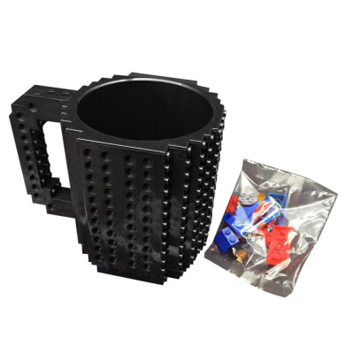 

1 Piece Build A Brick Mug Building Blocks Coffee Cups Frozen DIY Gift