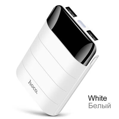 

HOCO Power Bank 10000mAh Mini Dual USB LED Display Polymer External Battery Portable Charger Powerbank For iphone Xiaomi