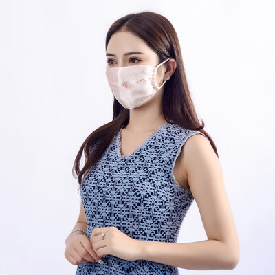 

TANHAO sunscreen mask female summer silk mask outdoor riding thin section breathable mask S111 cherry powder