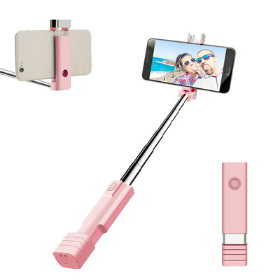 

Mini Selfie Stick atongm Cell Phone Selfie Sticks Extendable Mini All in One Wire Selfie Stick for CellphoneiPhone Android