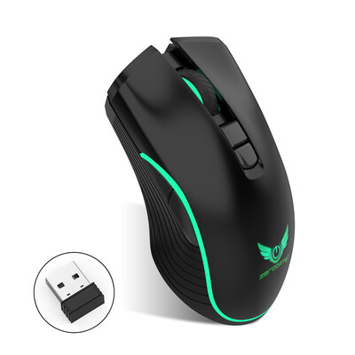 

ZERODATE T26 Mouse Wireless Mice 24GHz Type C Rechargeable Backlight 7 Buttons Portable Mini Gaming Mouse for Mac Laptop PC Compu