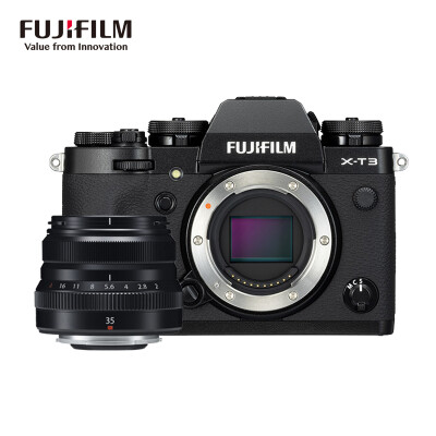 

Fuji FUJIFILM X-T3XT3 XF35 F2 micro single digital camera VG-XT3 handle set 2610 million pixels 30 sheets second continuous shooting 4K black