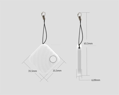 

Anti Lost Waterproof Mini Pet Tracker hunt dog GPS Alarm Anti Lost Alarm Smart Anti Lost Alarm Key Finder Tracker GPS
