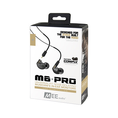 

2018 MEE Audio M6 PRO 2nd Noise Canceling 35mm HiFi In-Ear Monitors Earphones with Detachable Cables Wired headphone Free Shippin