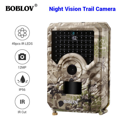 

BOBLOV PR200 12MP 49PCS IR Leds Trail Hunting Camera Waterproof
