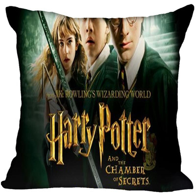 

Harry Potter Pillow Cover Bedroom Home Office Decorative Pillowcase Square Zipper Pillow Cases Satin Soft No Fade 35x35CM 35x35CM 35x35CM