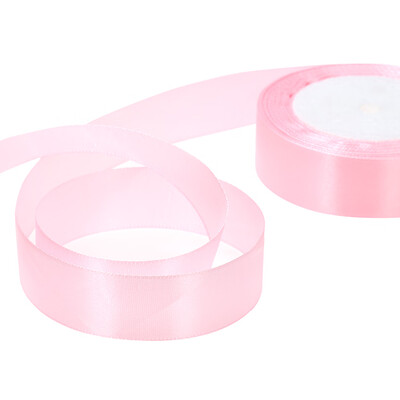 

25 YardsRoll 25mm Width Silk Satin Ribbon DIY Wedding Party Decoration Bow Crafts Invitation Card Gift Wrapping Christmas Ribbons
