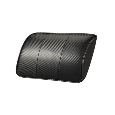 

2019 Brand New Arrival Car Neck Pillows Both Side PU Leather Single Headrest Fit For BMW Universal Filled Fiber Car Pillow 1Pc