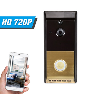 

WiFi Smart Wireless Security DoorBell Smart HD 720P Visual Intercom Recording Video Door Phone With Indoor Ding-Dong APP Remote Ho