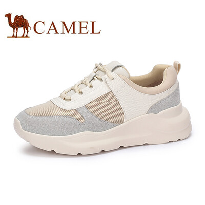 

Camel CAMEL Womens cool cool type of vitality belt old shoes A91568612 beige 35