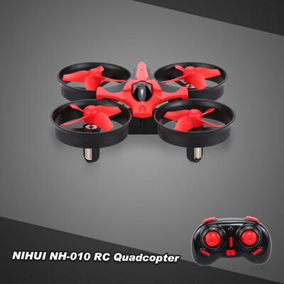 

Original NIHUI NH-010 24G 4CH 6-Axis Gyro RC Quadcopter RTF UFO Anti-crush Drone with 3D-FlipHeadless ModeOne-Key ReturnSpeed