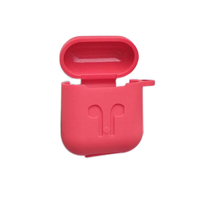 

Silicone Case for Apple AirPods Wireless BT Headset Protective Storage Box Cover Pouch