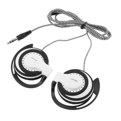 

35mm Wired Gaming Headset On-Ear Sports Headphones Ear-hook Music Earphones for Smartphones Tablet Laptop Desktop PC