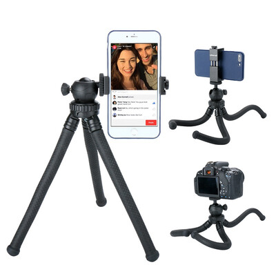 

Ulanzi Octopus Smartphone Tripod Flexible Stand Adapter Gorillapod for iPhone 8 Samsung Mobile Gopro Hero 6 5 sj40