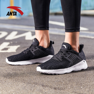 

Anta ANTA 11835565 mens new sports shoes breathable mesh travel shoes running shoes black Anta white 95 male 43