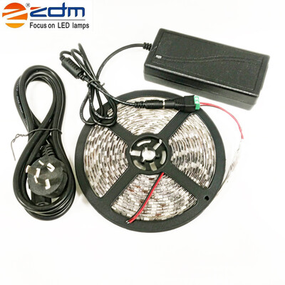 

ZDM 5M Waterproof 72W 300PCS 5050 5 Red&1 Blue Group LED Plant Light Strip 12V6A EU AU US UK AC100 - 240V
