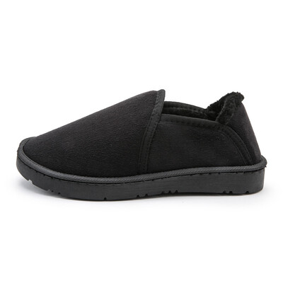 

2019 new winter lazy bread cotton shoes a pedal plus velvet thickening students warm men&women snow boots Botas Mujer