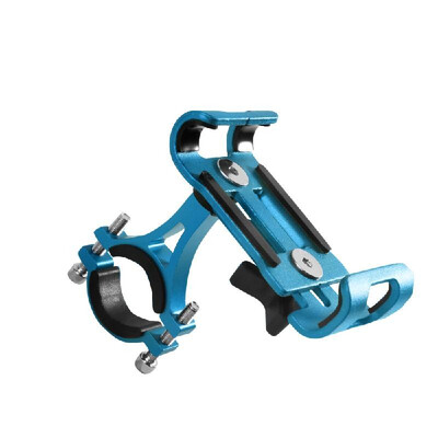 

Mountain Bicycle MTB Aluminum Alloy Phone Holder Motorcycle Cellphone Handlebar Mount Cradle Adjustable 360° Rotatable Bike Smartp