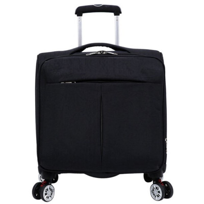 

Waterproof Oxford Cloth 18 Inch Luggage Bag Trolley Travel Suitcase with Aluminum Rod Spinner Wheels Carry-ons Men Baggage Bags