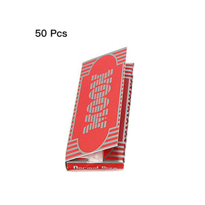 

Boxes of 50 Booklets Moon Red Cigarette Tobacco Smoking Rolling Papers 70mm 2500 Leaves