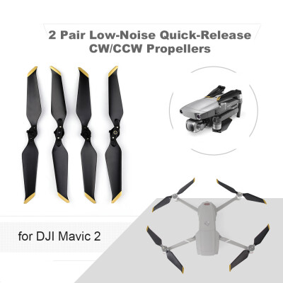 

2 Pairs 8743F Low Noise Quick Release CWCCW Propellers for DJI Mavic 2 Pro Zoom RC Drone Quadcopter