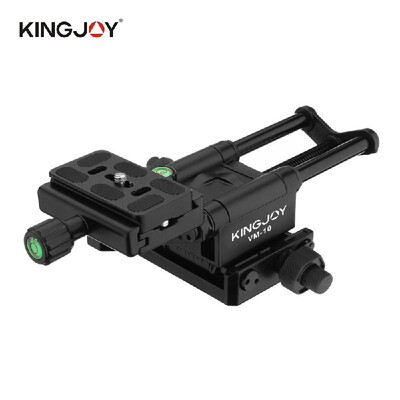 

KINGJOY Aluminium Alloy Universal Macro-focusing Ballhead Ball Head Close-up Shooting Camera Support Holder Tripod Head with 14