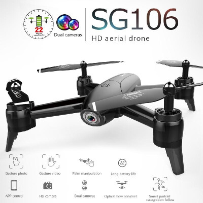 

SG106 Optical Flow Drone with Dual Camera 1080P Wide Angle Wifi FPV Altitude Hold Gesture Photography Quadcopter